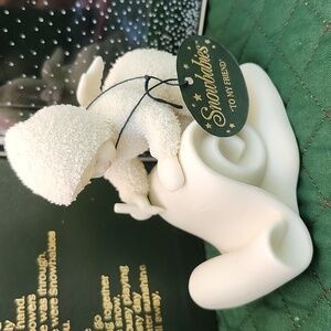 NWT SNOWBABIES "TO MY FRIEND" FIGURINE